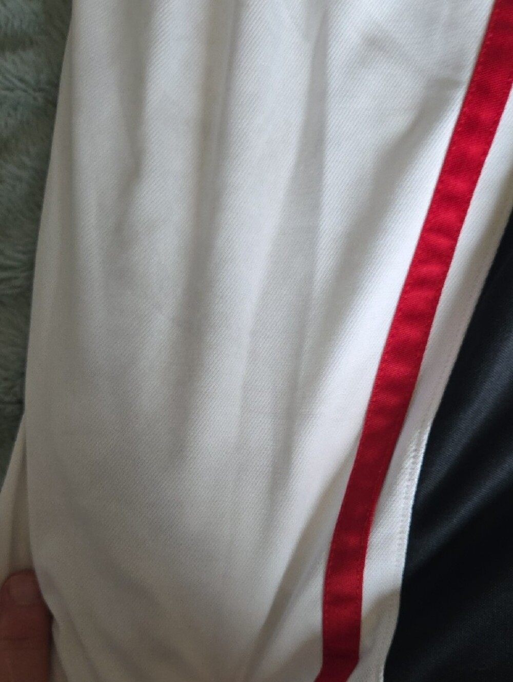Nike Black, White & Red Athletic Shorts with Perforated Side, SIZE XXL - Picture 2 of 6